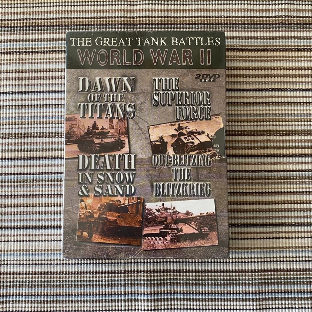The Great Tank Battles World War II DVD Set